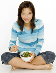 Traditionelle asiatische Küche und Vollwerternährung 