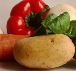 Kartoffelterrine Gemüse vegetarisch