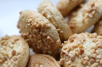 Rezept Mandelplätzchen - Backen für Weihnachten - Plätzchen - Kekse - Vollwertiges Weihnachtsgebäck
