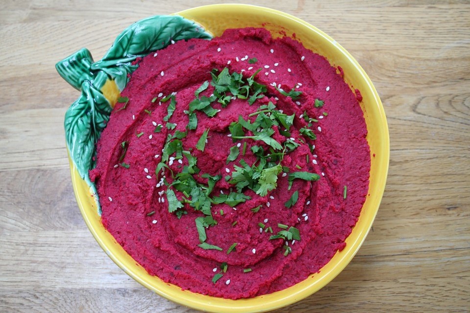 Buchweizenaufstrich mit Rote Bete