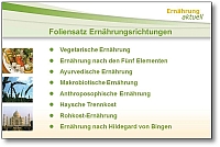 Ernährungsrichtungen