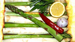 Frühlingseintopf mit Fisch 