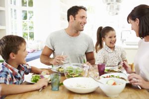 Gesunde Familienmahlzeit