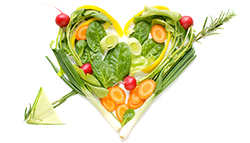 Vegetarisch schützt das Herz