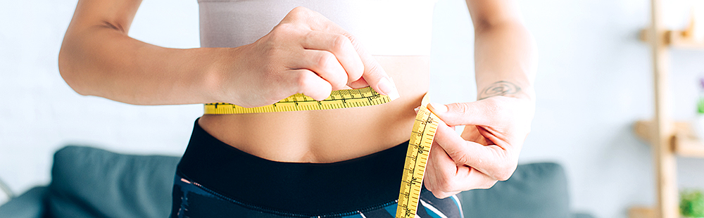 Schlanke Taille und Bewegung senkt Krebsrisiko